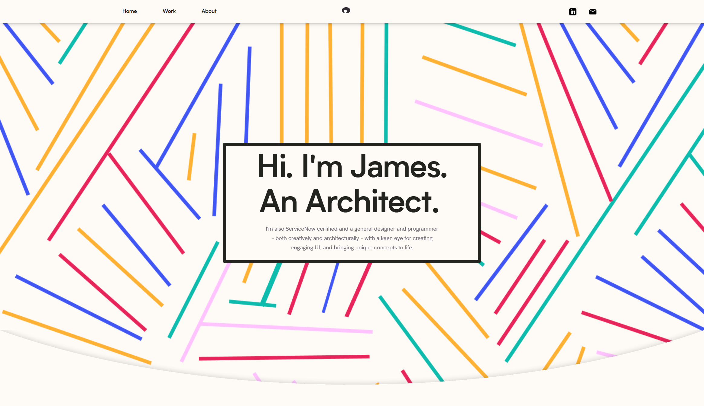 Personal portfolio icon